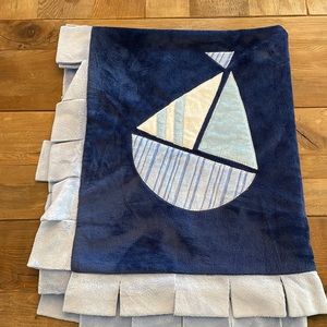 Boat boogie baby blanket